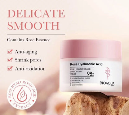 Rose Hyaluronic Acid Moisturizing Cream