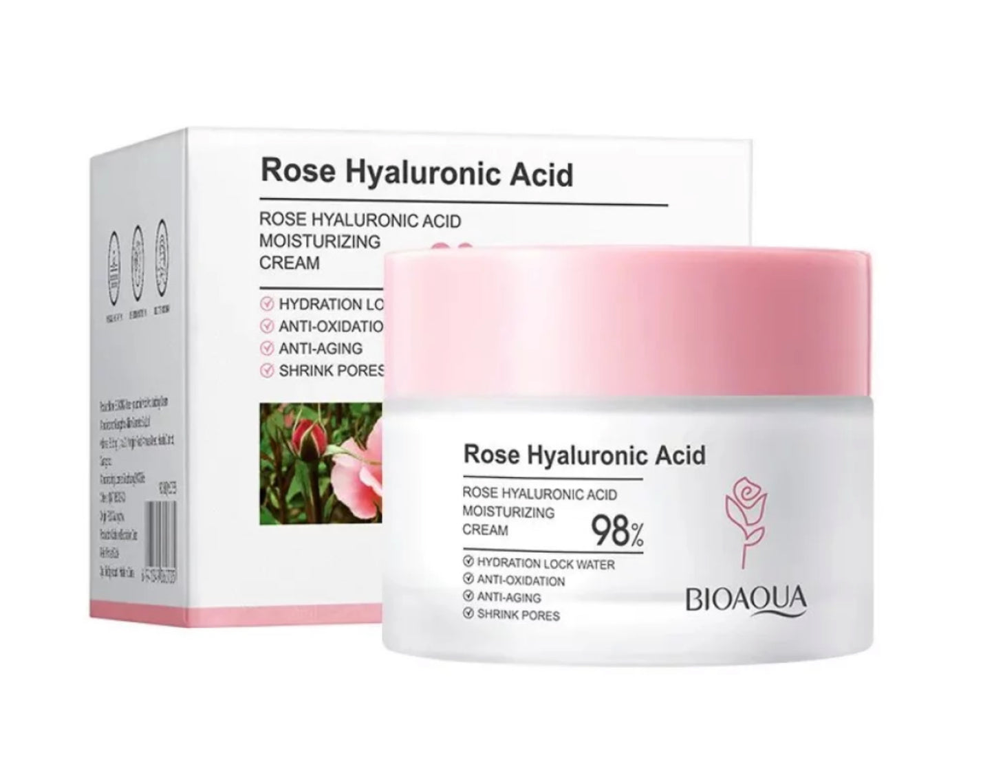 Rose Hyaluronic Acid Moisturizing Cream