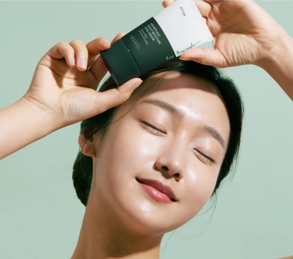 ANUA -Heartleaf Silky Moisture Sun Cream