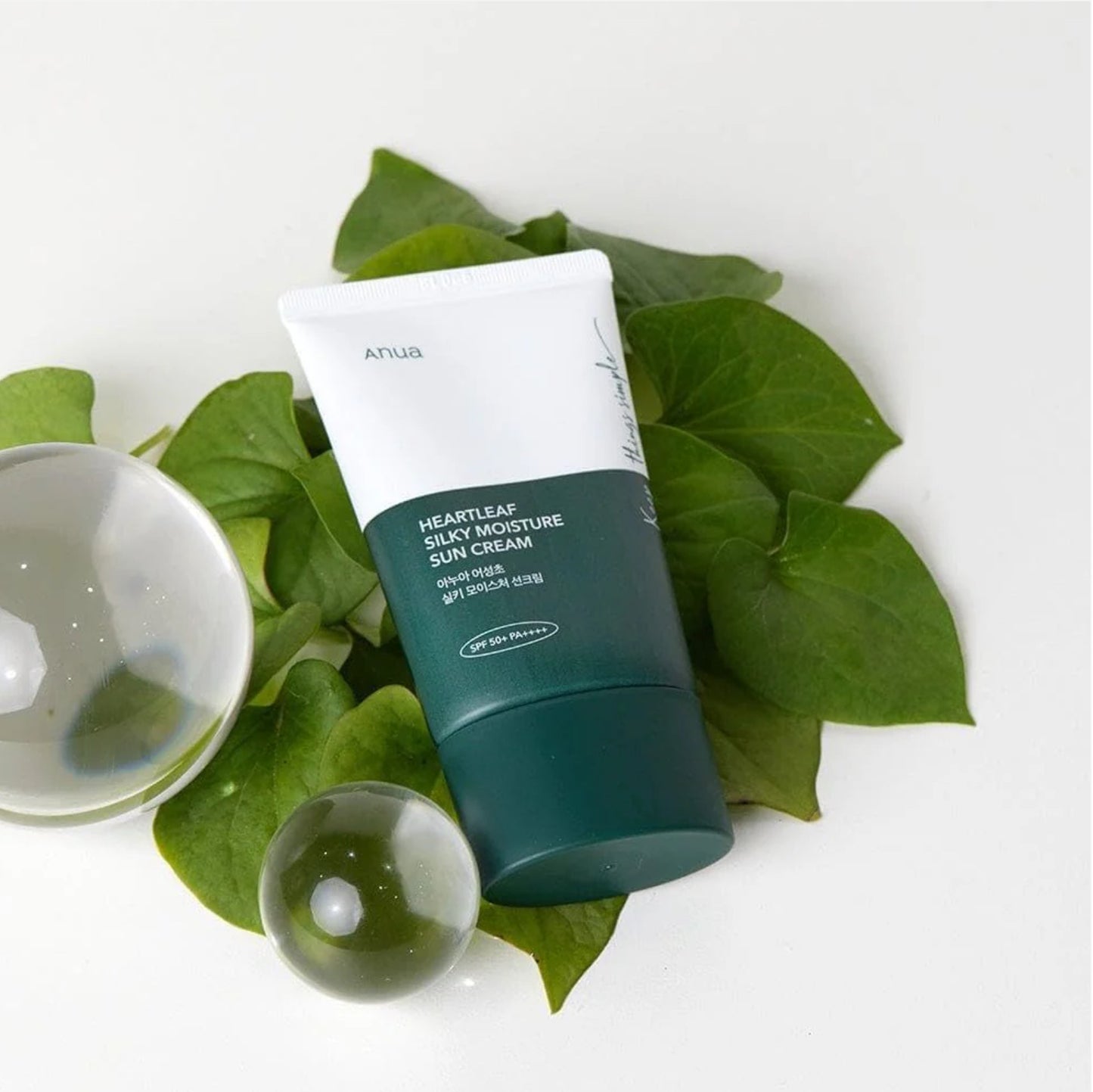 ANUA -Heartleaf Silky Moisture Sun Cream